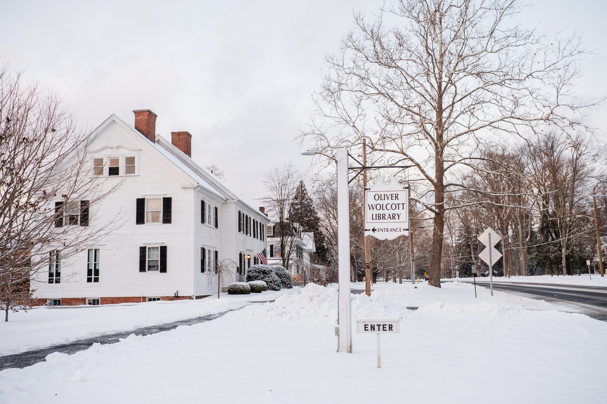 Litchfield In The Snow  Connecticut Charm » Live Lovely Photography