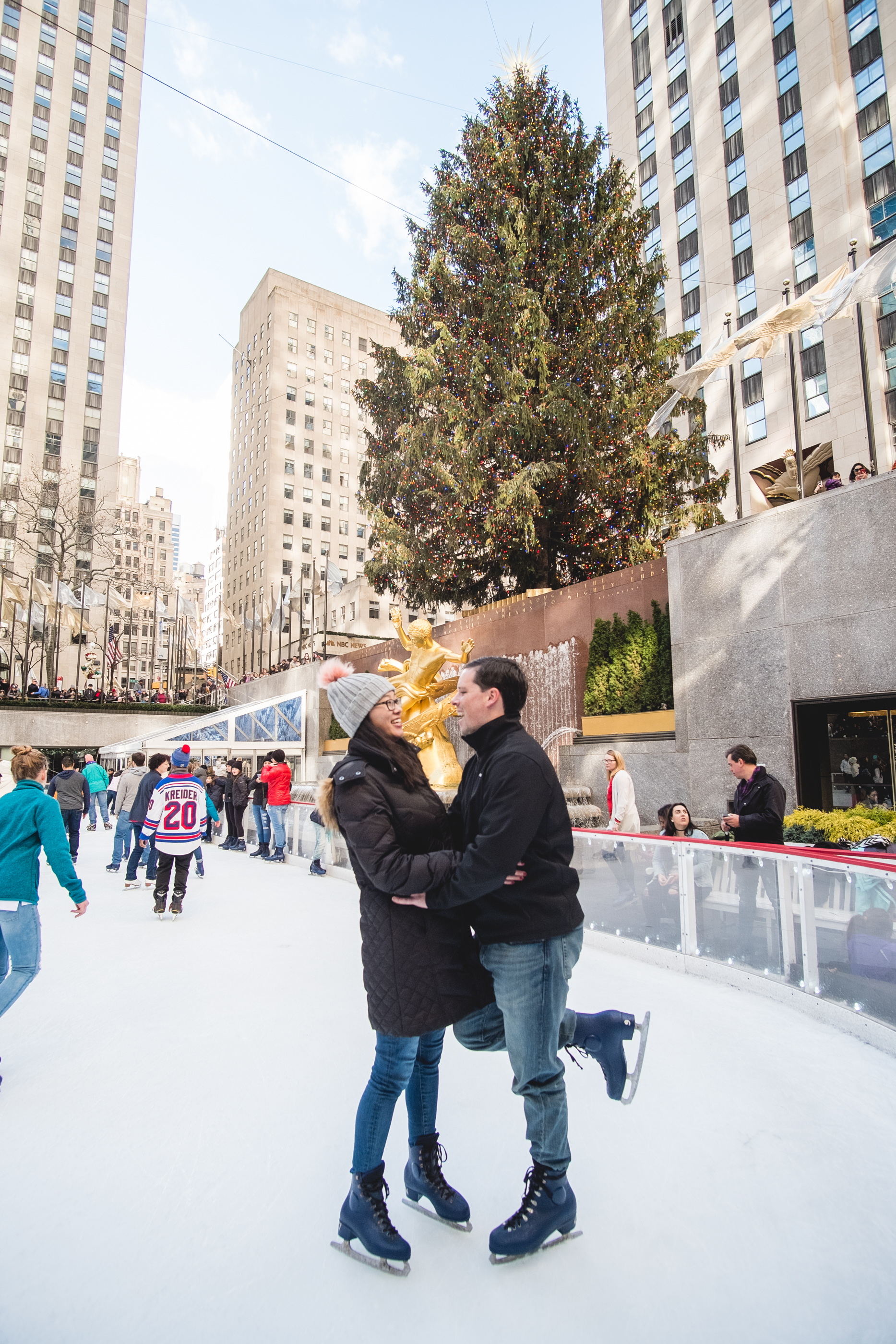 Ice Skating At Rockefeller Center » Live Lovely Photography