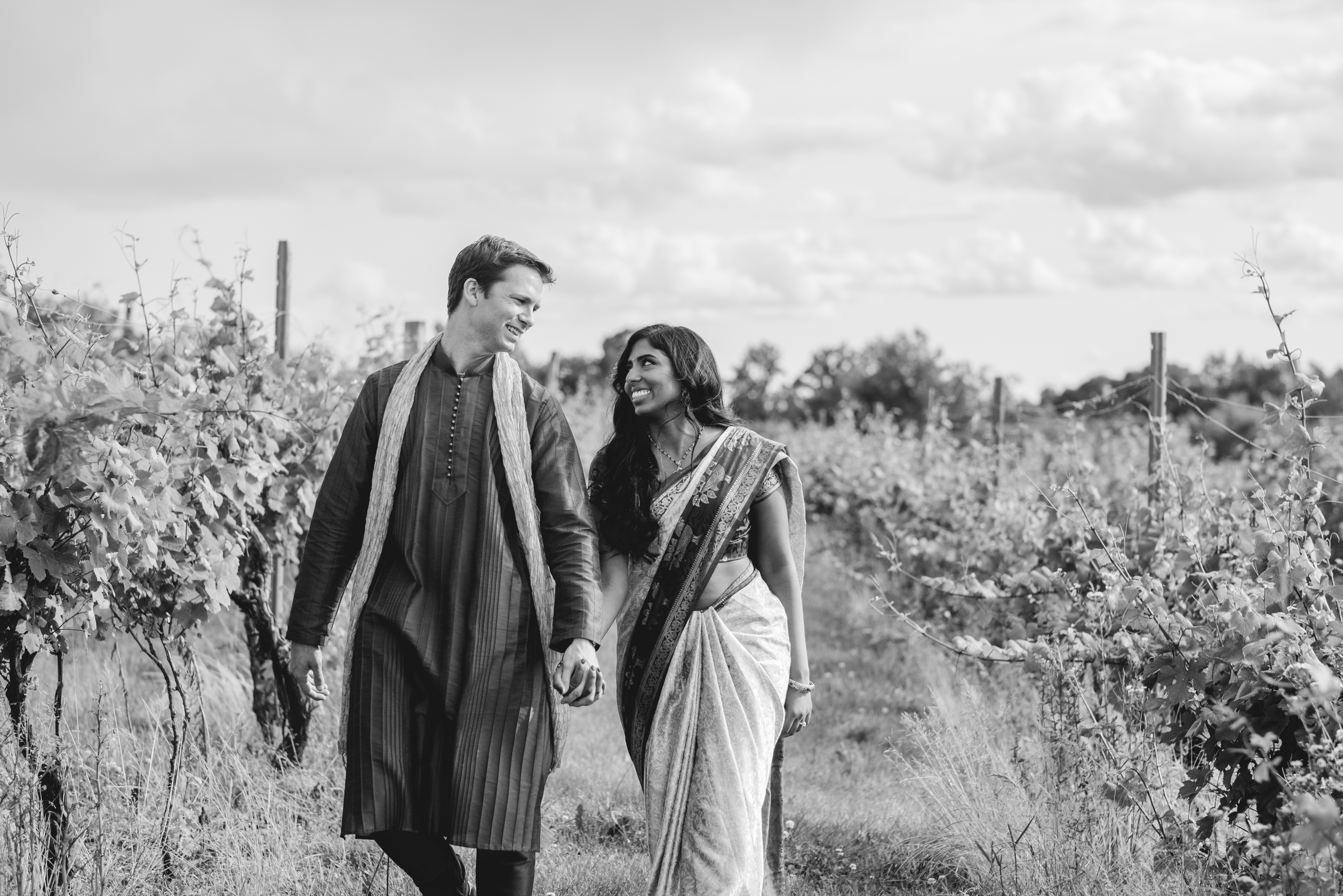 Thejal & Preston Connecticut Vineyard Engagement » Live Lovely