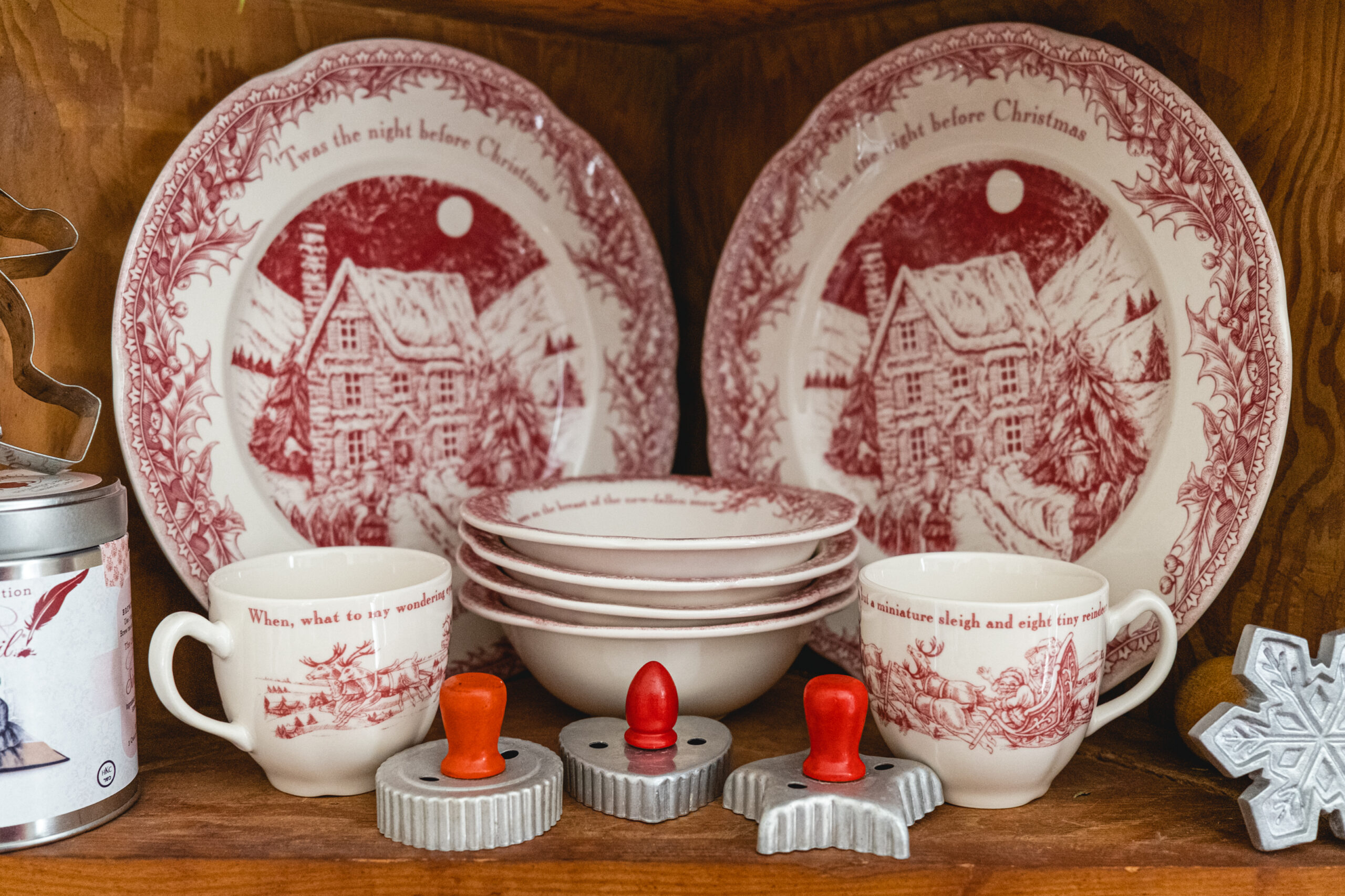 Johnson Brother s T Was The Night Before Christmas Dish Set Live Lovely Photography